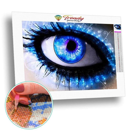 Lil dans tout ses états - modèle M003 | Kit broderie - Portrait Produit