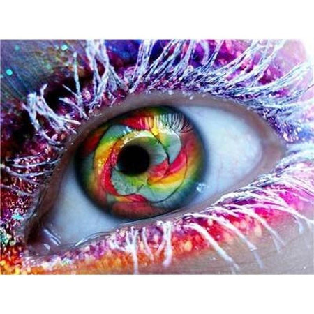 Lil dans tout ses états - modèle M005 | Broderie diamant - Portrait Produit