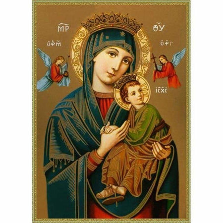 Marie et Jésus - modèle M002 | Kit broderie - Christianisme Produit Religion