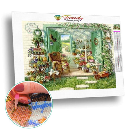 Multi paysages dantan - modèle M002 | Peinture diamant - Au village Paysage Printemps Produit Été