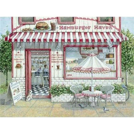 Multi paysages dantan - modèle M006 | Tableau de diamant - Au village Paysage Printemps Produit Été