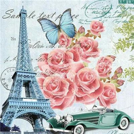 Paris pour toujours - modèle M006 | Broderie de diamant - En ville Paysage Produit