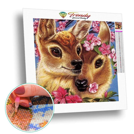 Petit faon | Broderie point de diamant - Animaux Autres animaux Produit