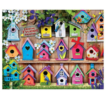 Petites maisonnettes pour oiseaux | Toile diamant - Paysage Produit Été