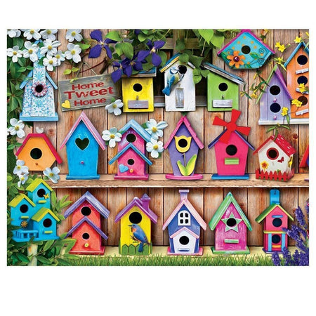 Petites maisonnettes pour oiseaux | Toile diamant - Paysage Produit Été