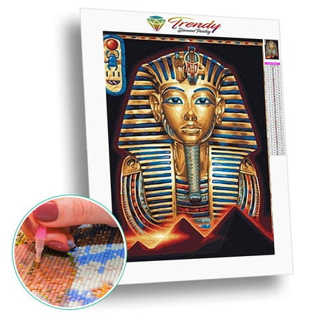 Pharaon pyramides | Broderie de diamant - Portrait Produit