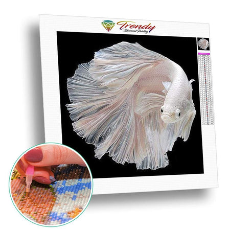 Poissons chinois - modèle M002 | Broderie diamant kit complet - Animaux Poisson Produit