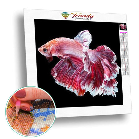 Poissons chinois - modèle M004 | Kit de broderie de diamant - Animaux Poisson Produit