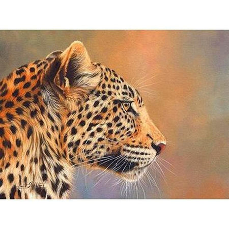 Portraits de fauves sauvages - modèle M008 | Tableau de diamant - Animaux Autres animaux Léopard Produit