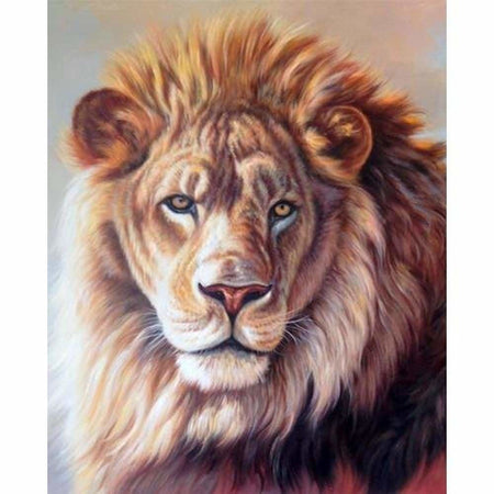 Portraits de lions - modèle M002 | Peinture diamant - Animaux Lion Produit