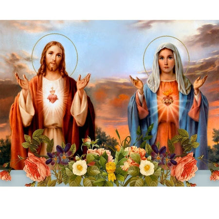 Scène religieuse | Diamond painting complet - Christianisme Produit Religion