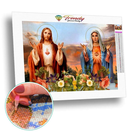 Scène religieuse | Diamond painting complet - Christianisme Produit Religion