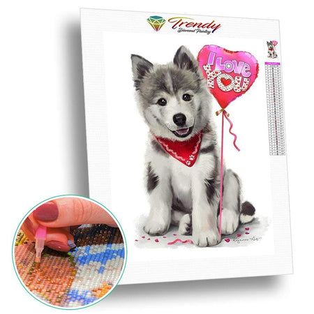 Scotty le chien trop mignon | Tableau de diamant - Animaux Chien Produit