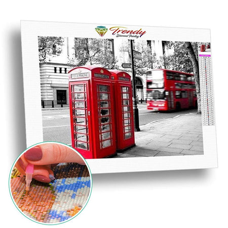 So British - modèle M001 | Caneva diamant - En ville Paysage Produit