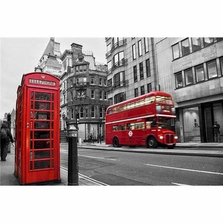 So British - modèle M004 | Peinture diamant - En ville Paysage Produit