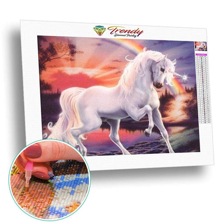 Yakahiro le cheval indien - modèle M002 | Kit broderie diamant - Animaux Cheval Licorne Produit