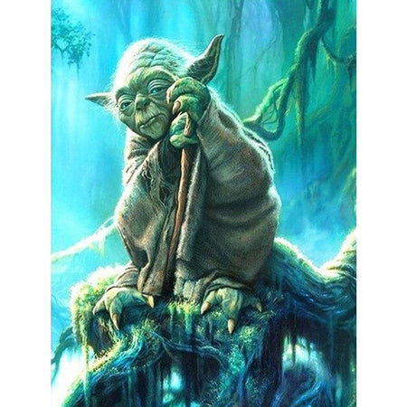 Yoda | Diamond painting kit - Cartoon Dessin animé Produit Star Wars Yoda